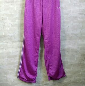 ⭐Nike Dri Fit Girl's pink bottoms size large athletics
